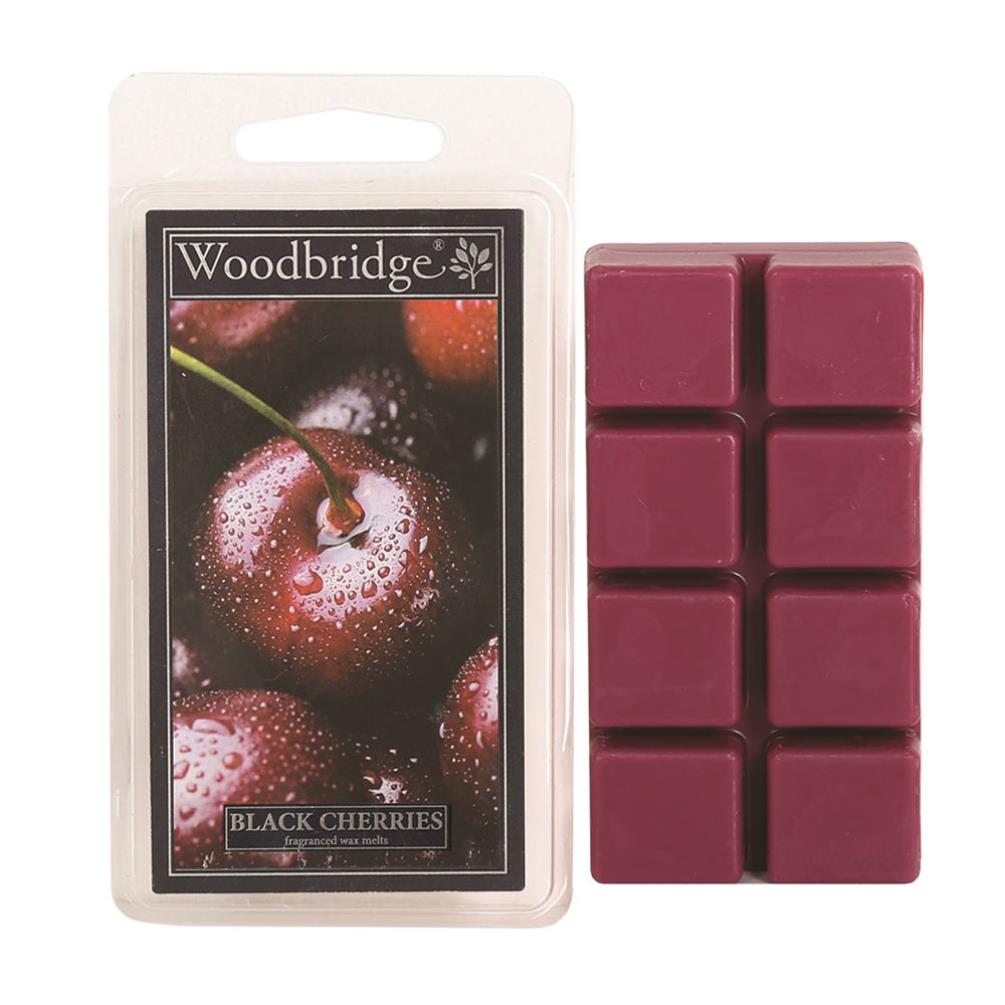 Woodbridge Black Cherries Wax Melts (Pack of 8) £3.05